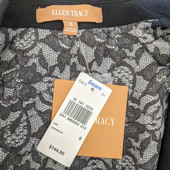 NWT Ellen Tracy Black Blazer - Picture 8 of 9